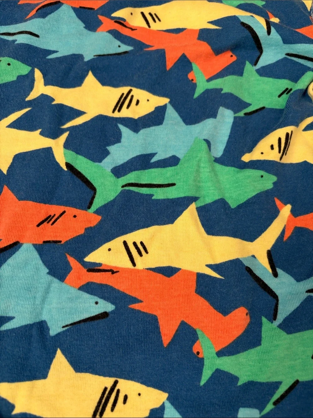 Hanna Andersson Shark PJ set, 10
